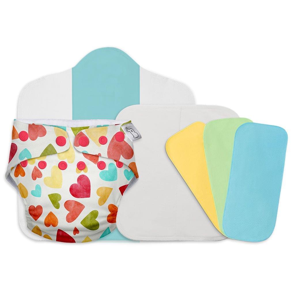 SuperBottoms Cloth Diapers for babies - Starter Cloth Diaper Pack with 1 Freesize UNO | Reusable