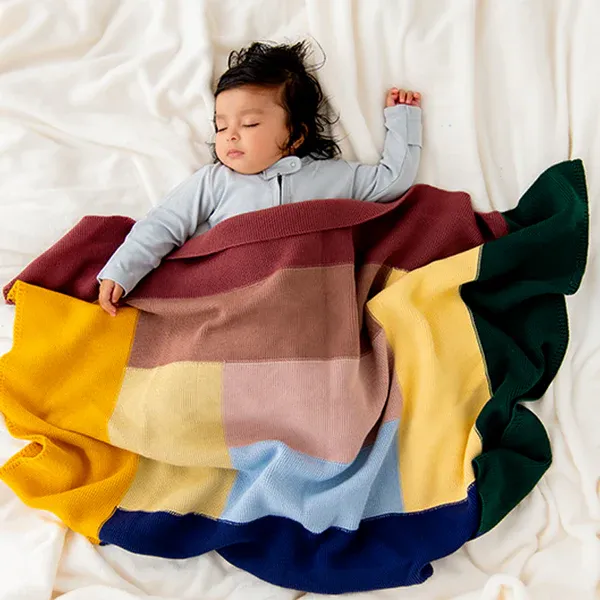Greendigo Colorpop Baby Blanket