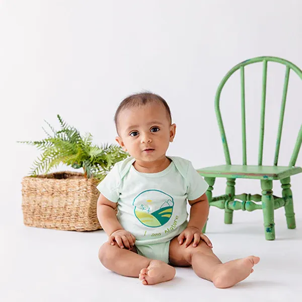 Greendigo Baby Organic Cotton Bodysuit - Nature Lover