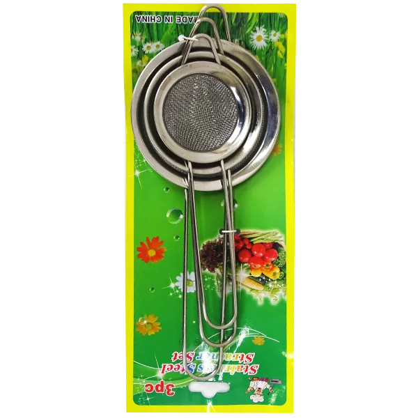 Stainless steel Tea Strainers 3 Pieces H7-4