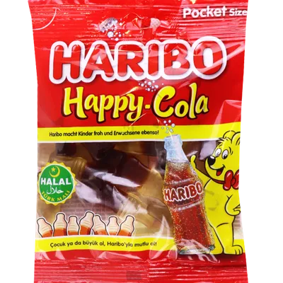 Jelly Cola Haribo 100g