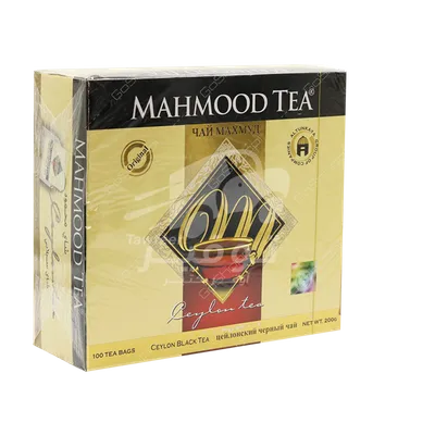 شاي محمود 100 ظرف مع كاسة شاي