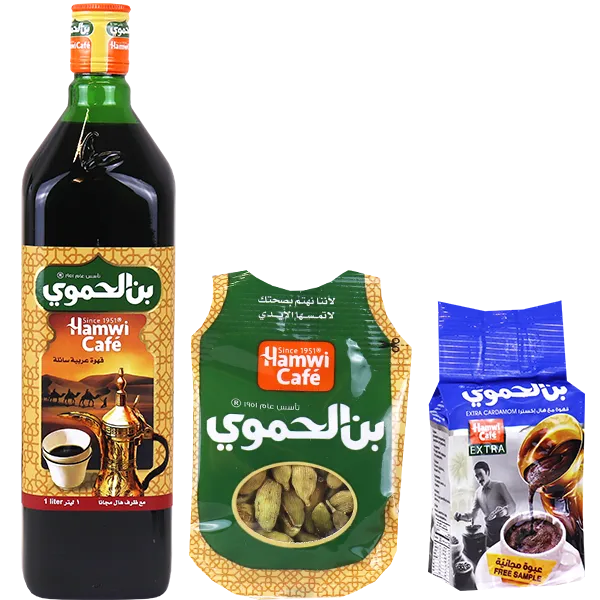 قهوة عربية سائلة الحموي 1لتر
