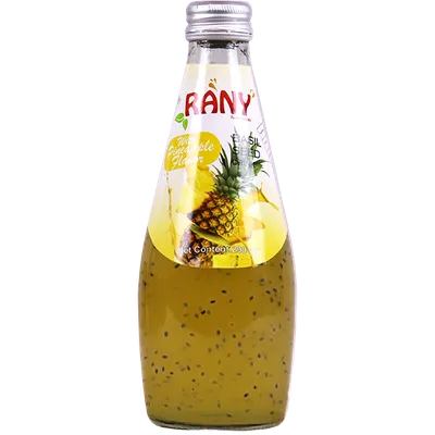 Natural Juice Basil Seed Pineapple Rany 290ml