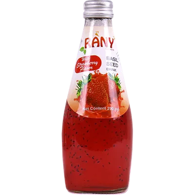 Natural Juice Basil Seed Strawberry Rany 290ml