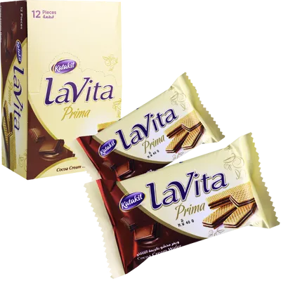 ويفر بالشوكولا لافيتا بريما 12 قطعة