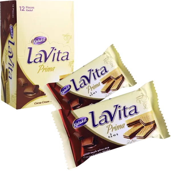 ويفر بالشوكولا لافيتا بريما 12 قطعة