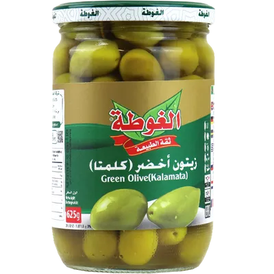 زيتون اخضر كلمتا الغوطة 625غ