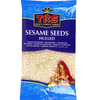 سمسم مقشور تي ار اس  100غ