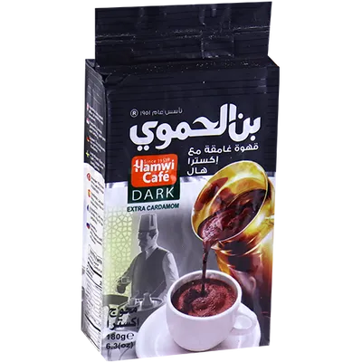 بن غامق مع إكسترا هال اسود الحموي 180غ