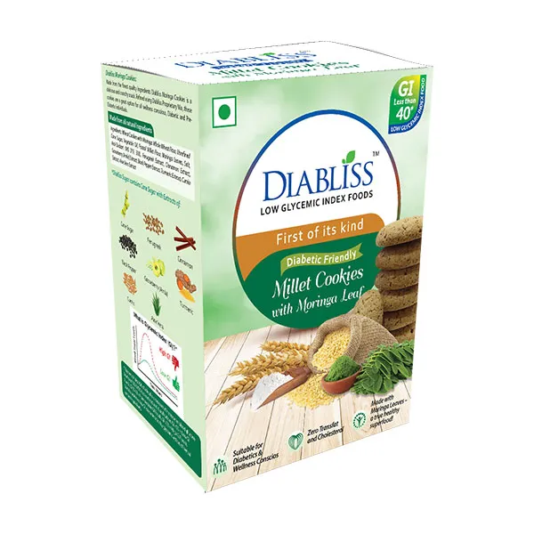 Diabliss - Millet Cookies With Moringa Leaf