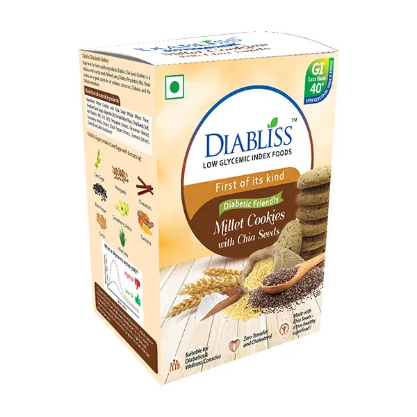 Diabliss - Millet Cookies With Chia Seeds