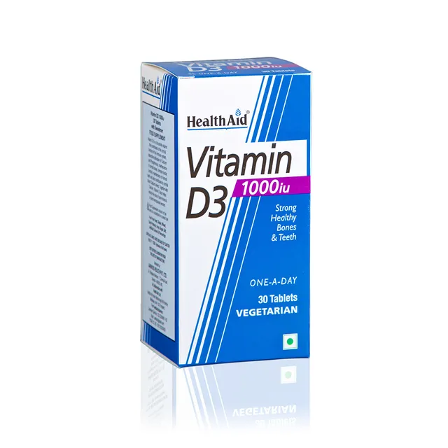 HealthAid - Vitamin D3 1000iu (Cholecalciferol)-30 Tablets