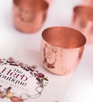 The Herb Boutique - Copper Tea Light Votive