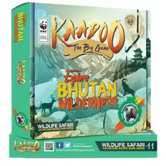 KAADOO-Wild Bhutan-Jungle Wildlife Safari Adventure Board game