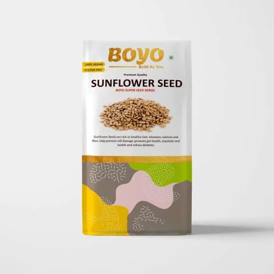BOYO Raw Sunflower Seed 500g - Protein and Fiber Rich Superfood