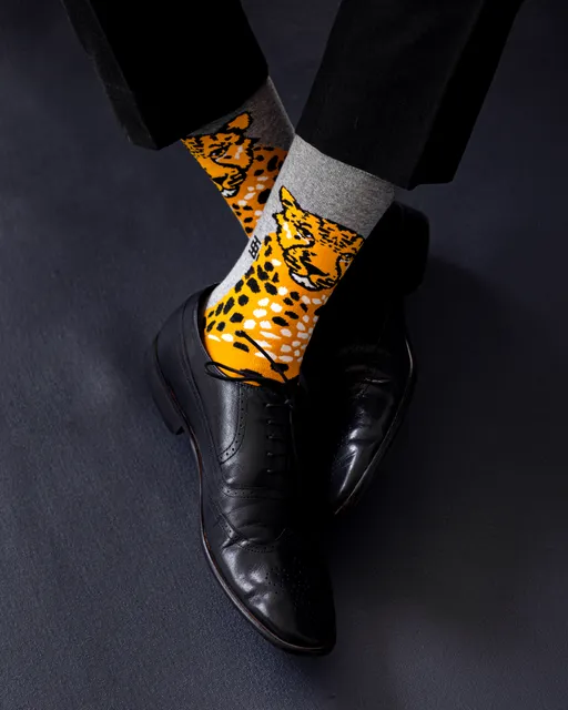 Sock Soho - Fearless Leopard