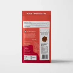 BOYO Raw Flax Seed 500g Fiber Rich Alsi Seeds, Rich Source of Lignans, High in Omega-3 and Fiber