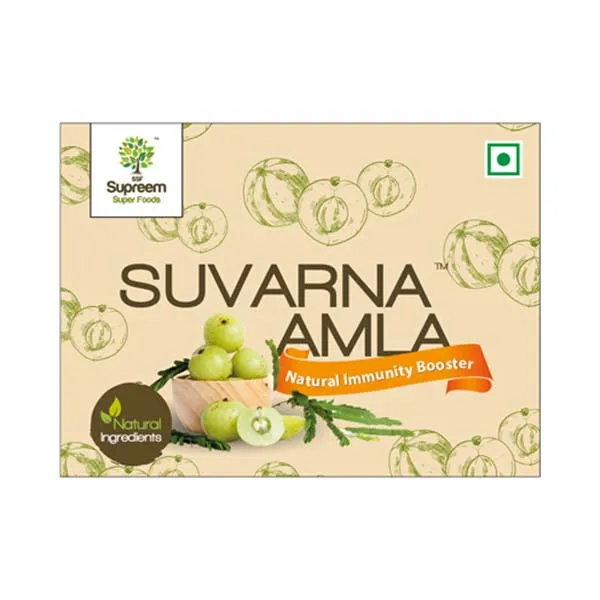 Suvarna Amla™ – Immunity Booster (Amla or Indian Gooseberry extract) – 15's Pack