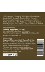 Supreem Super Foods Normalife™ Guava Chilli Healthy Fruit Spread with Chia Seeds (500 gms) | 100% Vegan | Low Calories | No Artificial Colours or Flavours Added