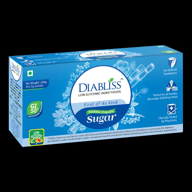Diabliss - Diabetic-Friendly Herbal Sugar Sachet Box