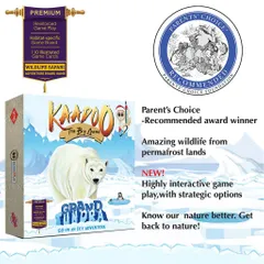 KAADOO-Grand Tundra-Arctic Circle Wildlife Safari Adventure-Premium Edition Board Game