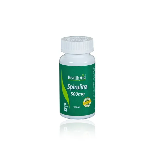 HealthAid - Spirulina 500mg-60 Tablets