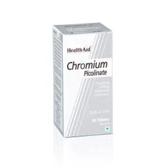 HealthAid - Chromium Picolinate 200ug -60 Tablets