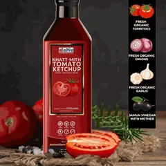 D-Alive Organic Khatt-Mith Tomato Ketchup - 300g