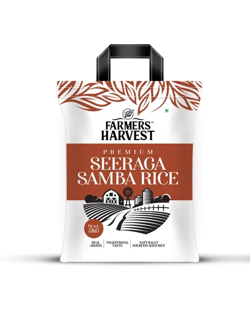 Farmers Harvest -  Seeraga Samba Rice - 5 KGS