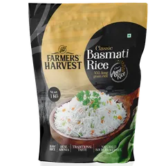 Farmers Harvest -   Classic Basmati Rice - 1 KG | XXL Long Grain Rice