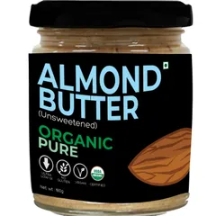 D-Alive Organic Almond Butter (Unsweetened) - 180g