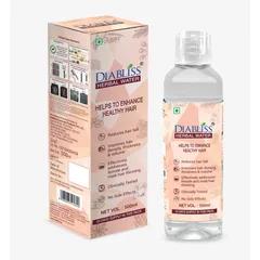 Diabliss Herbal Water for Hair Care, Clinically Tested to Improve Hair Growth, Density, Follicle Strength, Shine, Body & Scalp Coverage