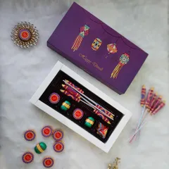 DIBHA-RUCHOKS Diwali Premium Cracker Chocolates Gift Pack 126g P4