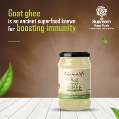 Supreem Super Foods Normalife™ Goat Ghee 100 gms | Immunity Enhancer | Preservative Free with 100% Natural Ingredients