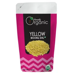 D-Alive Honestly Organic Yellow Moong Dal - 200g (Pack of 3)
