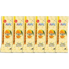 D-Alive 15g of Fast Acting Glucose Gel for treating Hypoglycaemia - Instant Energy (Mango - Total 6 Pocket Size Sachet: 30g Each)