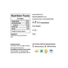 DIBHA - Dehydrated Dried Masala Kiwi 100g - Gluten-Free/ No Preservatives / Vitamin C Rich Fruit