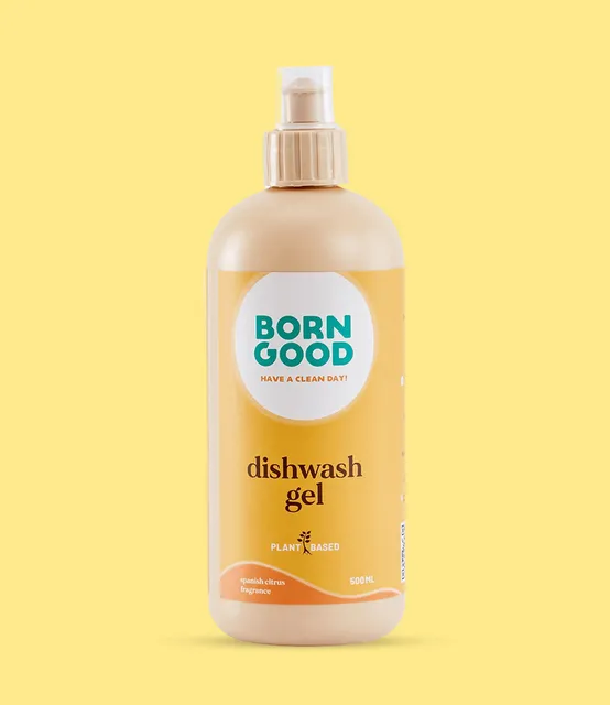 Born Good Plant-based Dishwash Gel -  500ml Bottle