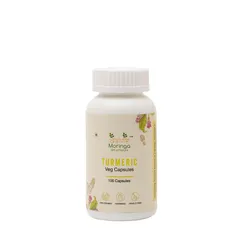 Daivik Moringa Turmeric Veg Capsules | 100% Natural | Immunity Booster, AntiInflammatory, Antioxidant | 100 Caps Each