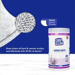 Core Clean Surface Wipes Lavendel (100 Træk)