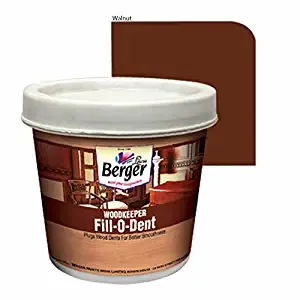 Berger Paints Wood Keeper Fill-O-Dent- Walnut-1 Kg to plug dents, holes, scratches in Wood & Wood types