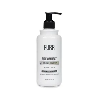 FURR Rice and Wheat Volumizing Conditioner - 300ML | Volumizes Hair | For Flat, Thin and Lifeless Hair | Goodness of Rice and Wheat