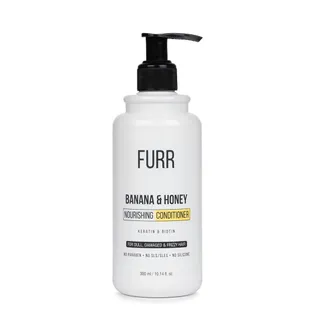 FURR Banana and Honey Nourishing Conditioner - 300ML | Nourishes Hair and Scalp | For Dull, Damaged and Frizzy Hair | Goodness of Banana And Honey