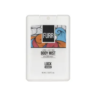 FURR Body Mist Lock | Women�s Perfume | Long Lasting Sweet Fragrance | Up To 230 Sprays | Pocket Perfume | 18ml