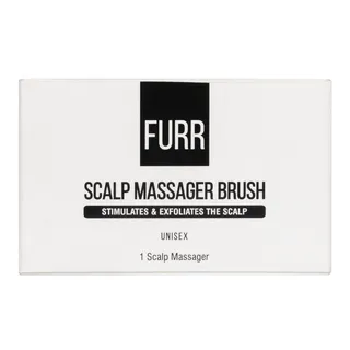 FURR Scalp Massager Brush | Helps In Stimulating Blood Flow & Reducing Dandruff | Silicon Massager, Hair Scrubber For Hair Care | Shower Hair Brush | Pack Of 1