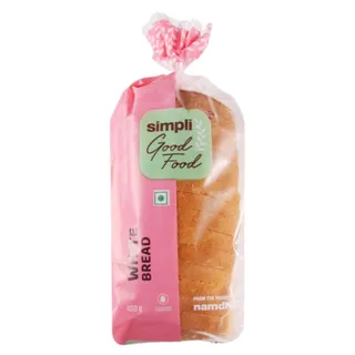 Simpli Good Food White Bread  gm