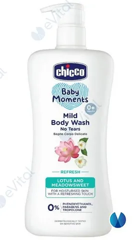Chicco Baby Moments Mild Refresh Body Wash
