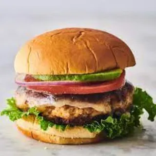 Chicken cutlet burger