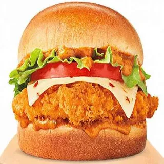 Cajun Crispy Chicken Burger